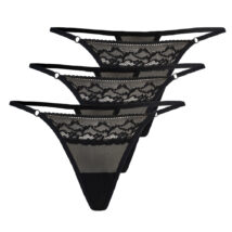 Komplet Stringi Model Erori 3pack 379-3 Black – Teyli