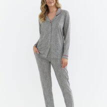 Piżama Damska Model 410 Grafit – Cana