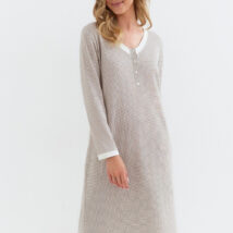 Koszulka nocna Koszula Nocna Model 130 Brown – Cana