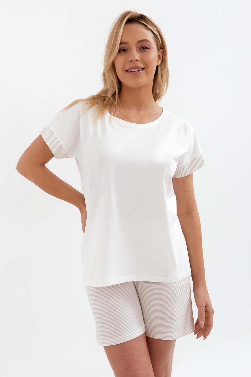 Piżama Damska Model 232 Ecru - Cana - obrazek 2