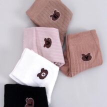 Skarpetki damskie z misiem komplet 5 par MILLES SET – Inello