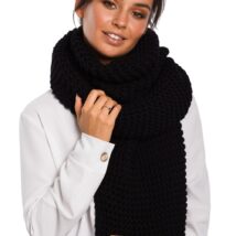 Szalik Model BK041 Black – BE Knit
