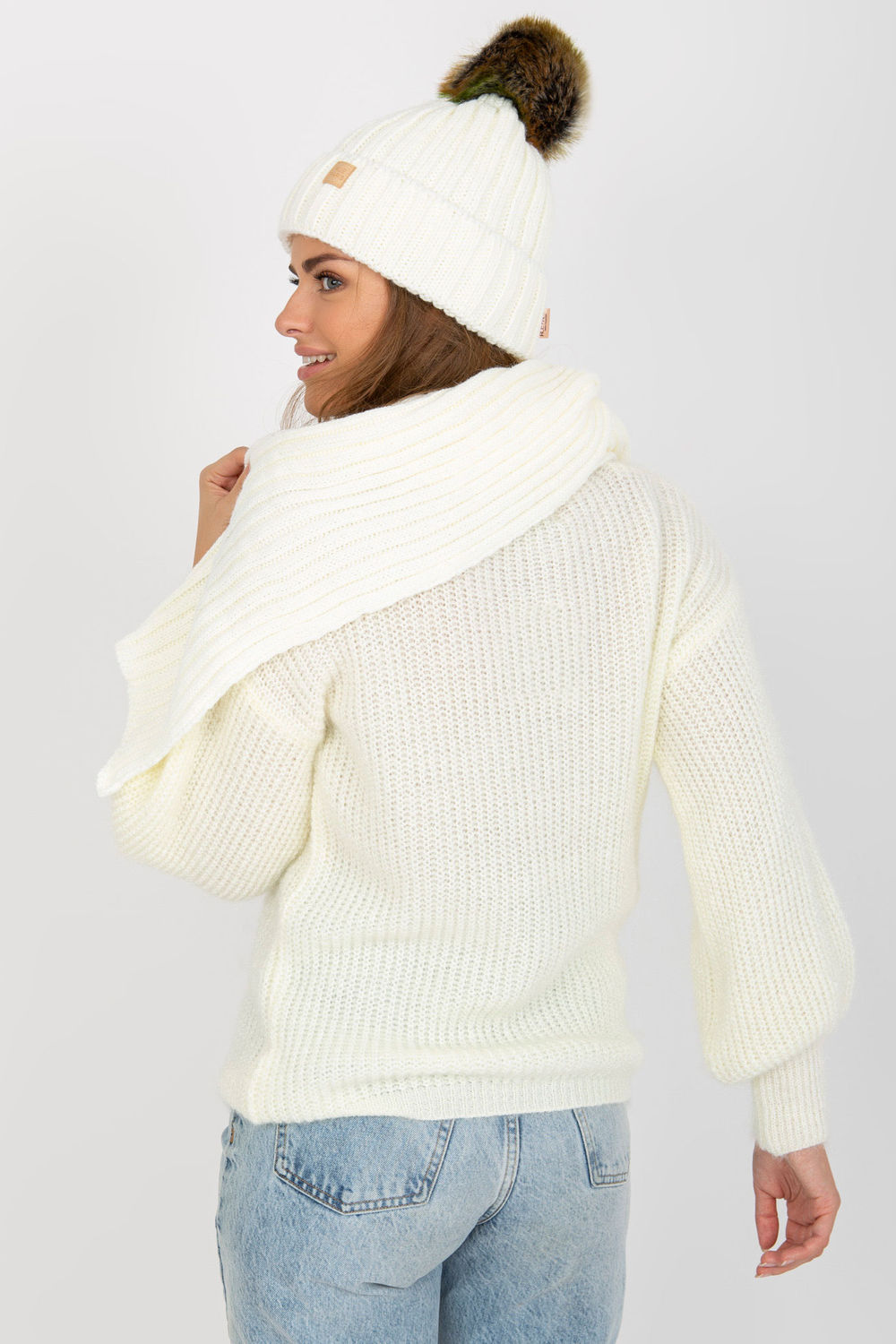 Komplet Model JK-KMPL-7-1.40X Ecru - Rue Paris - obrazek 3