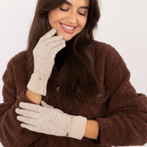 Rękawiczki Model AT-RK-23905.03X Beige – AT