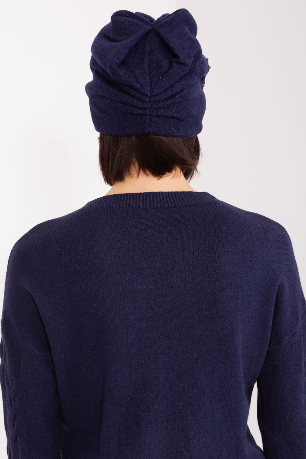 Czapka Model AT-CZ-2329.79 Navy - AT - obrazek 3