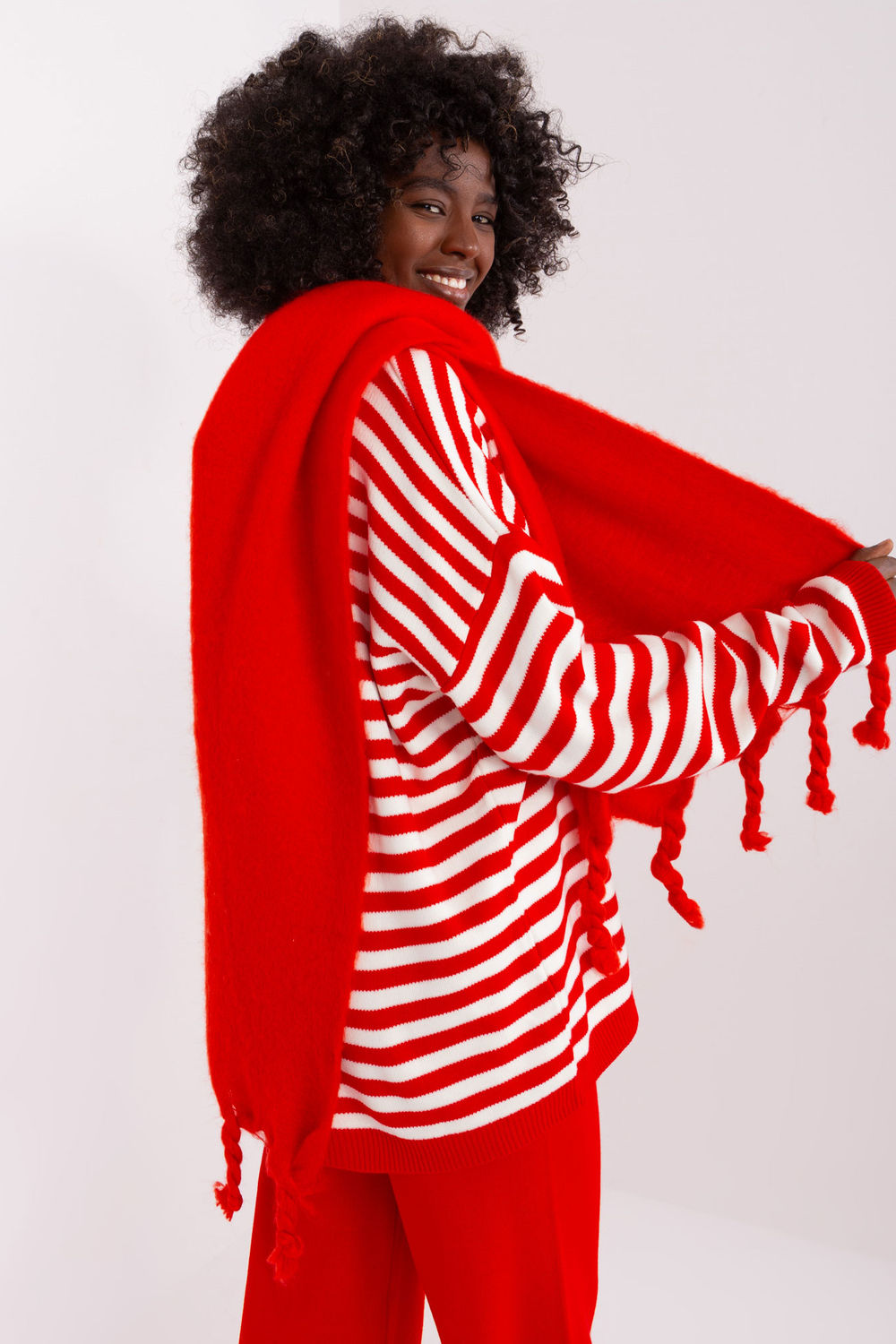 Szalik Model AT-SZ-2313502.47P Red - AT - obrazek 3