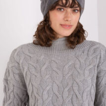 Czapka Model AT-CZ-2329.79 Dark Grey – AT