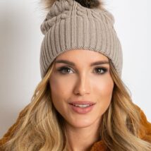 Czapka Model AT-CZ-173501.44 Dark Beige – AT