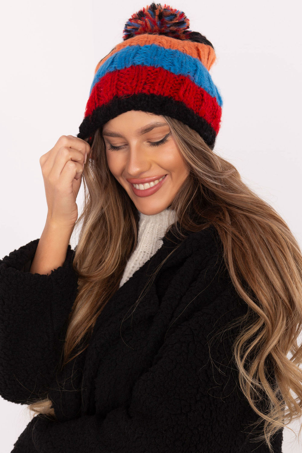 Czapka Model AT-CZ-PH24.16X Orange - AT - obrazek 4