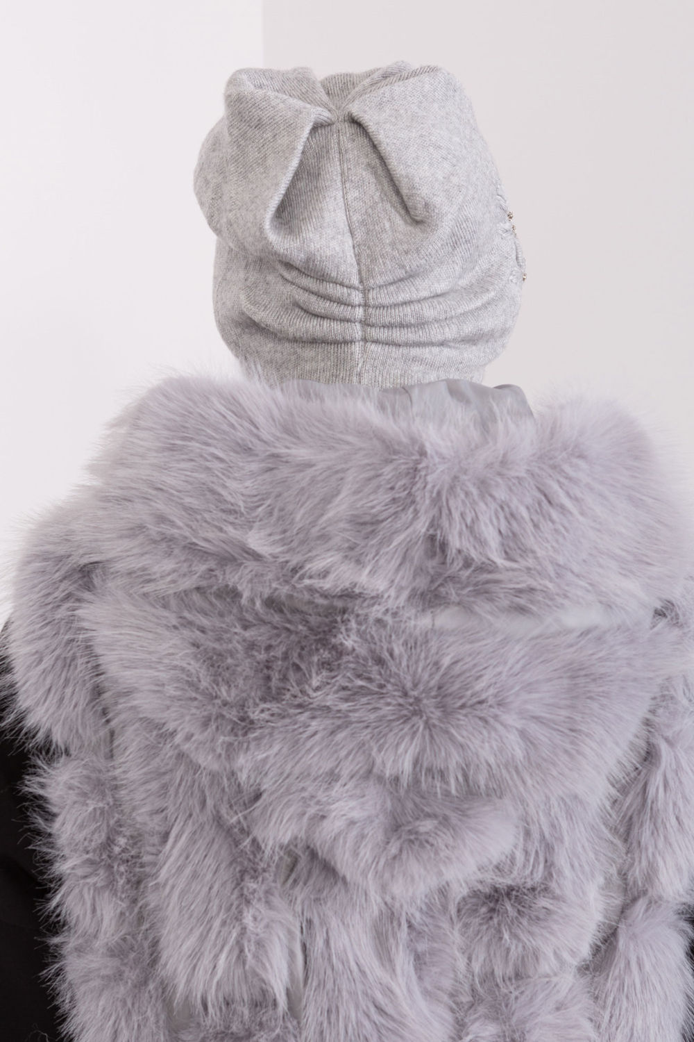 Czapka Model AT-CZ-2329.76 Grey - AT - obrazek 3