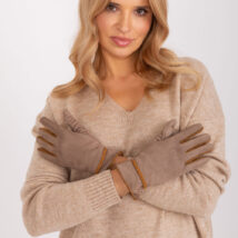 Rękawiczki Model AT-RK-238601.98 Dark Beige – AT