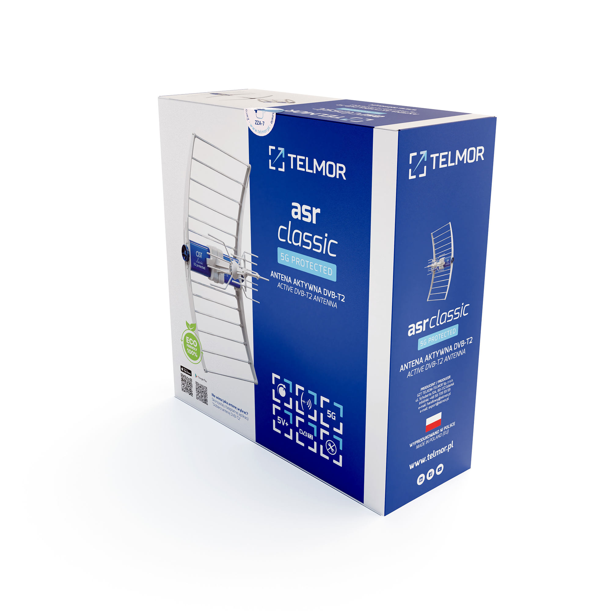 Antena TV ASR Classic 5G PROTECTED 2023 z ZZA-7 Telkom Telmor - obrazek 8