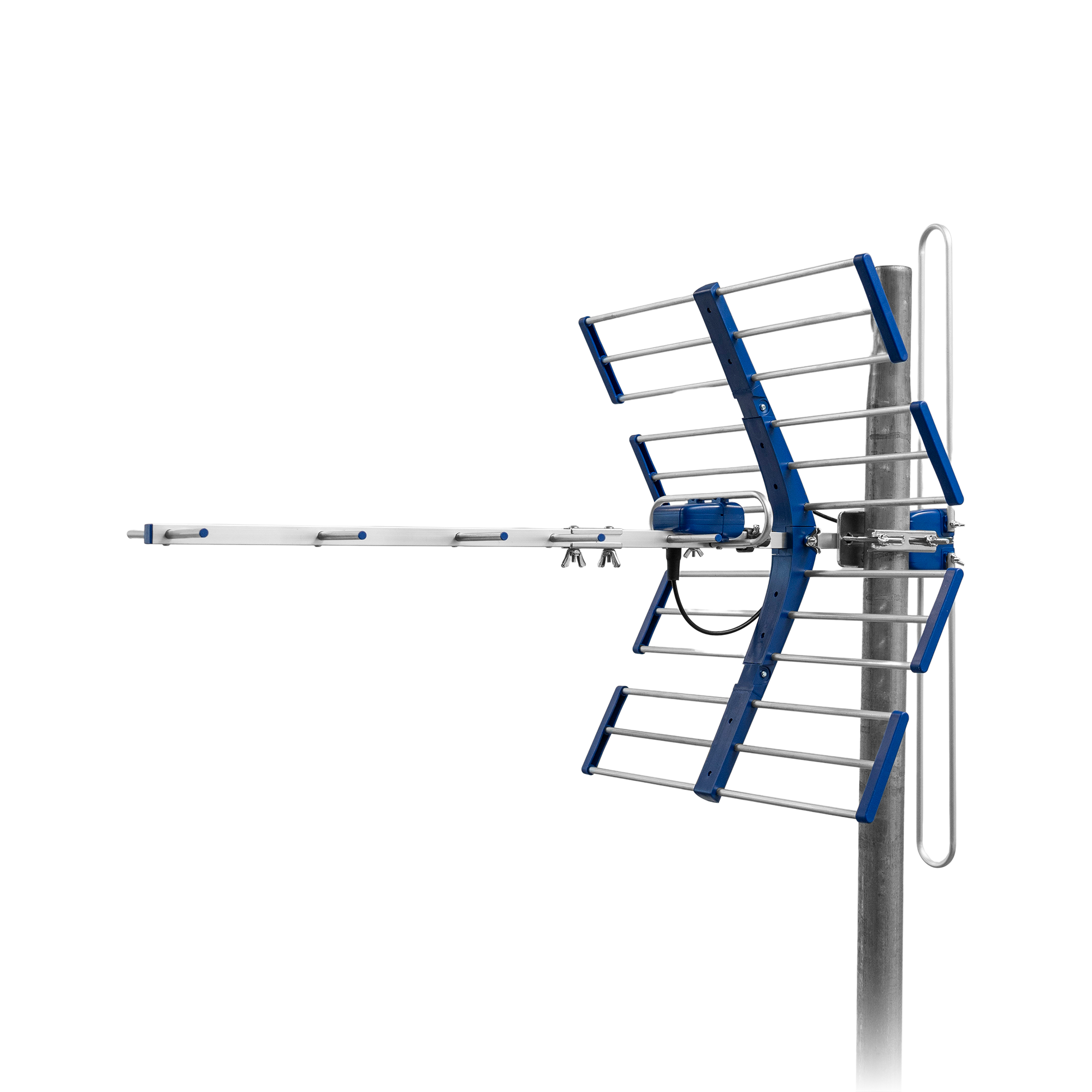Antena TV DVB-T/T2 VHF/UHF TT W19 Silver COMBO 5G Protected Telkom Telmor - obrazek 4