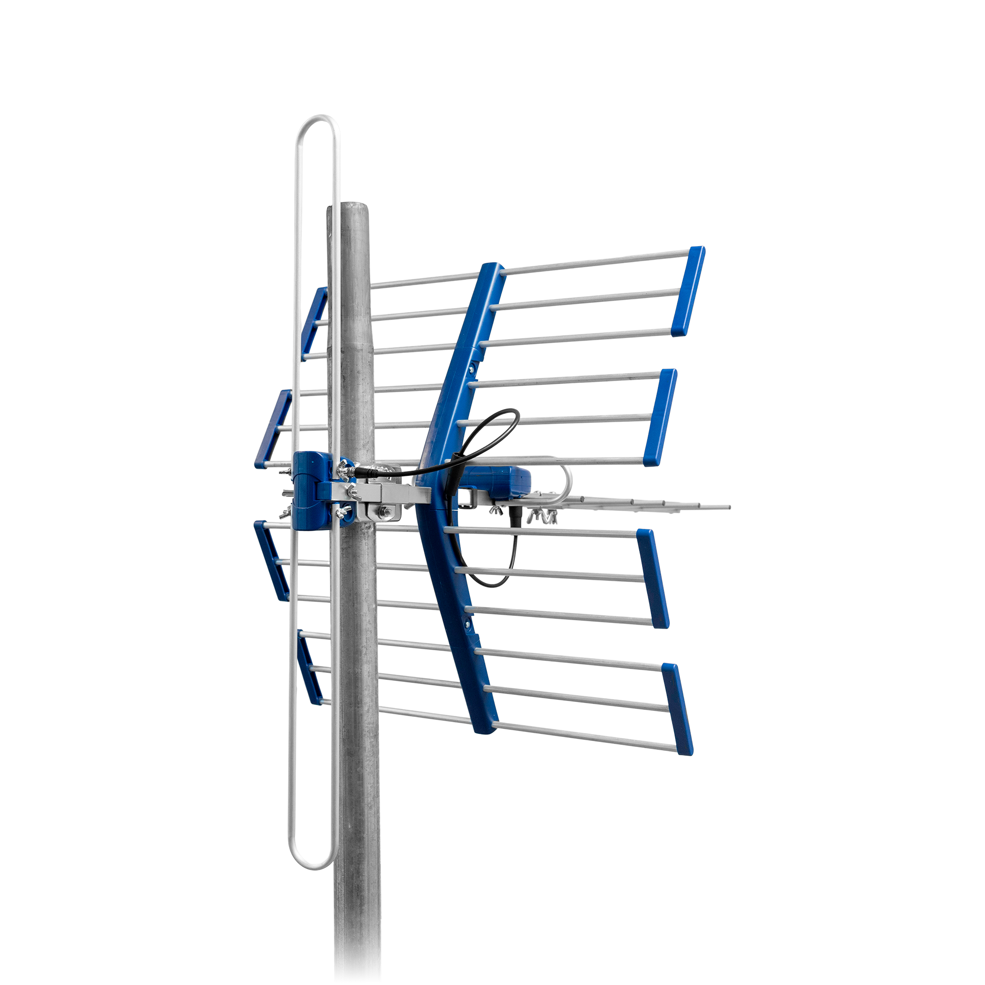 Antena TV DVB-T/T2 VHF/UHF TT W19 Silver COMBO 5G Protected Telkom Telmor - obrazek 5