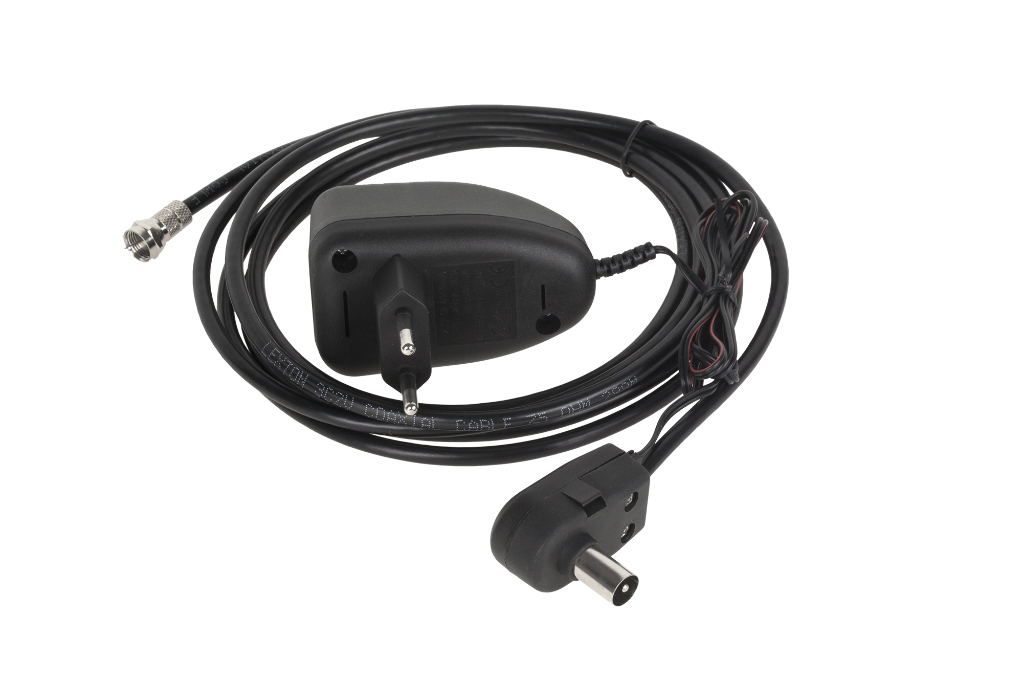 Antena TV naziemnej cyfrowej pokojowa TV DIGITAL - czarna - obrazek 2