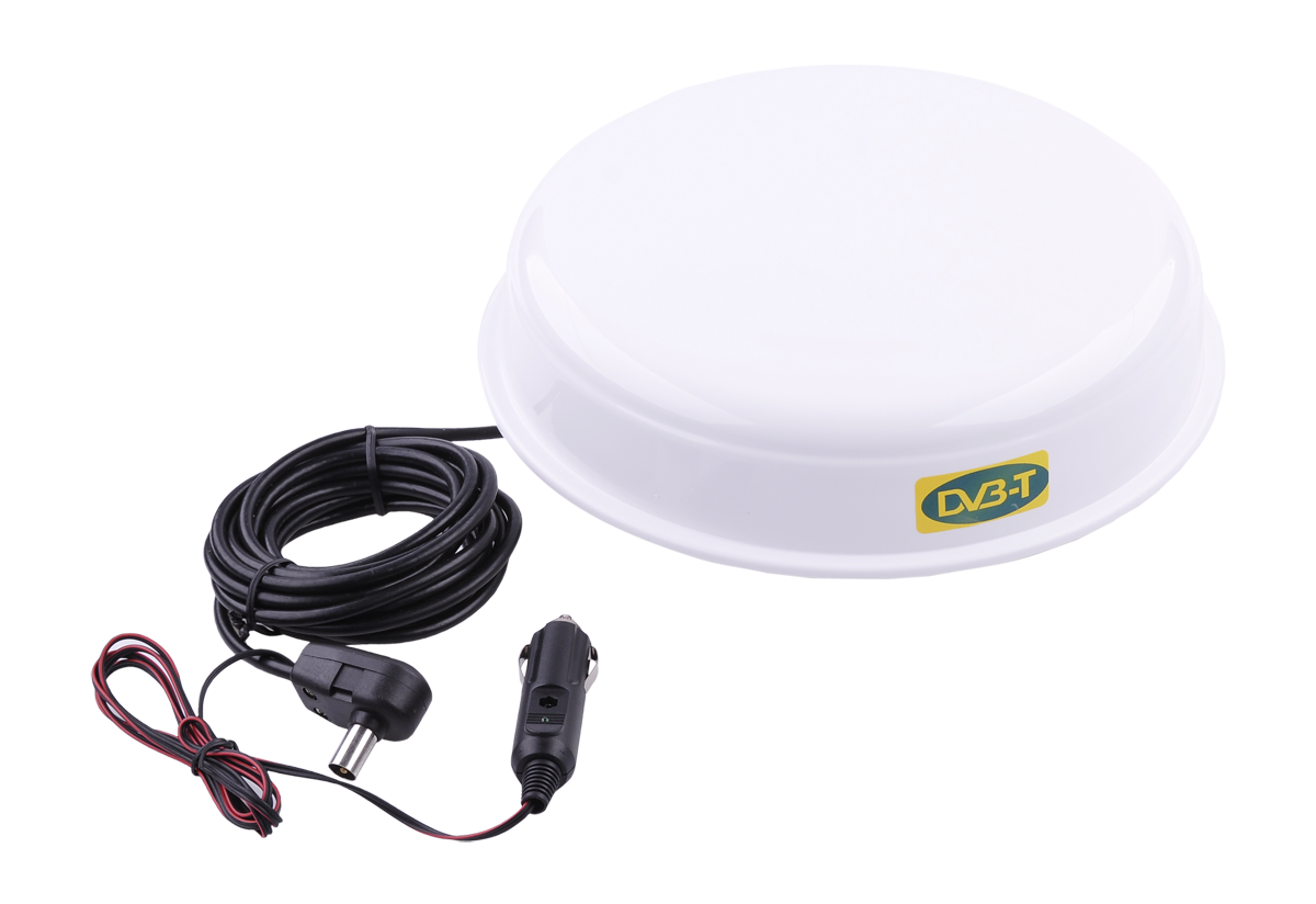 Antena TV naziemnej cyfrowej UFO magnes (DVB-T + analog)