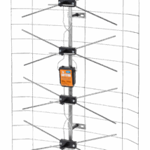 Antena TV siatkowa kompletna (zasilacz+wzmacniacz)
