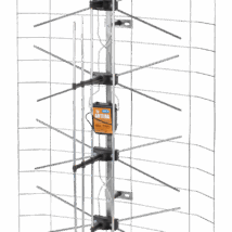 Antena TV siatkowa kompletna(zasilacz+wzmacniacz)+DIPOL 3DX