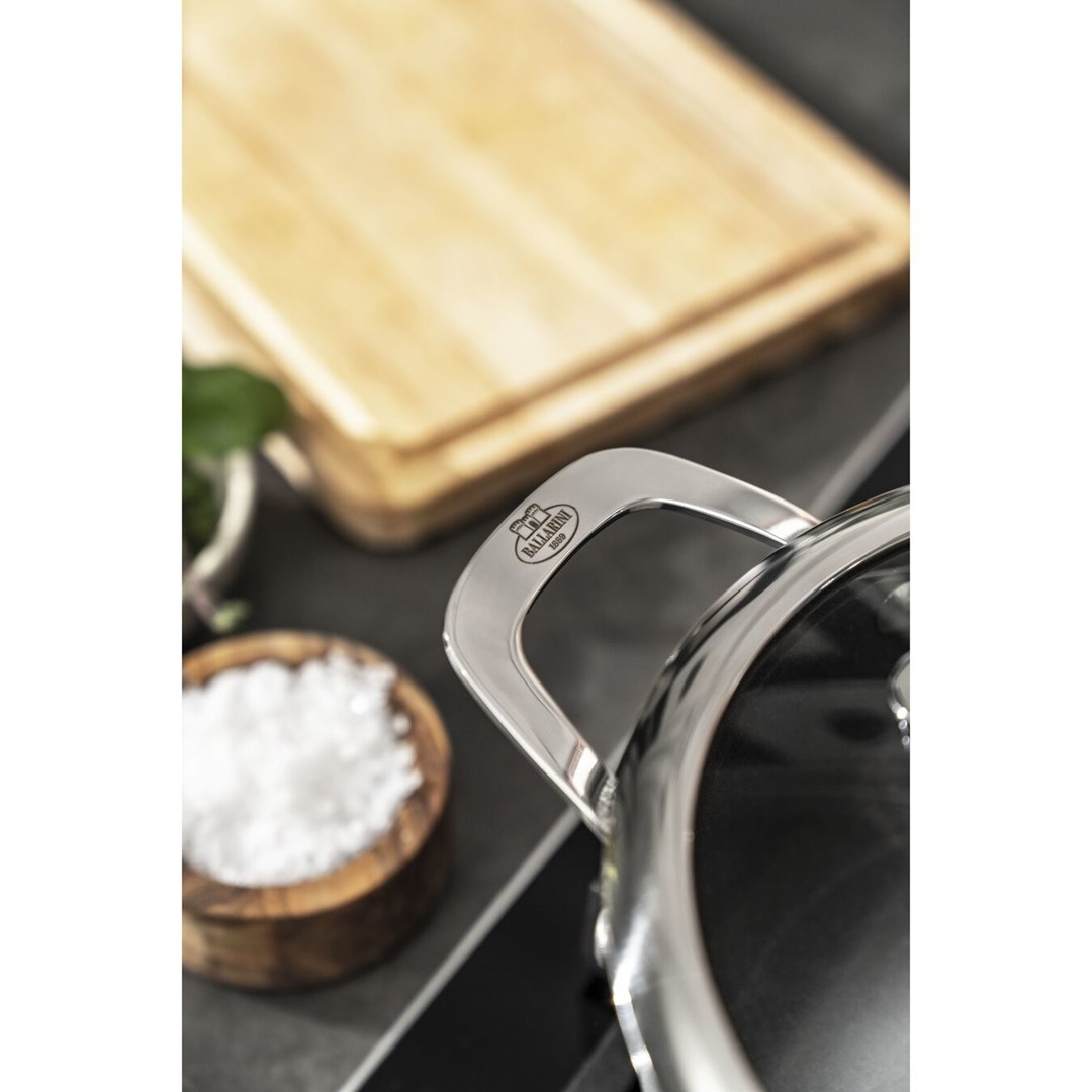 BALLARINI 75002-829-0 garnek 4,7 l Okrągły Szary - obrazek 4