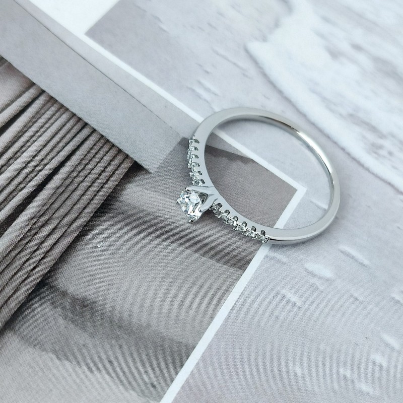 Pierścionek stal chirurgiczna platerowana złotem PST561, Rozmiar pierścionków: US6 EU11