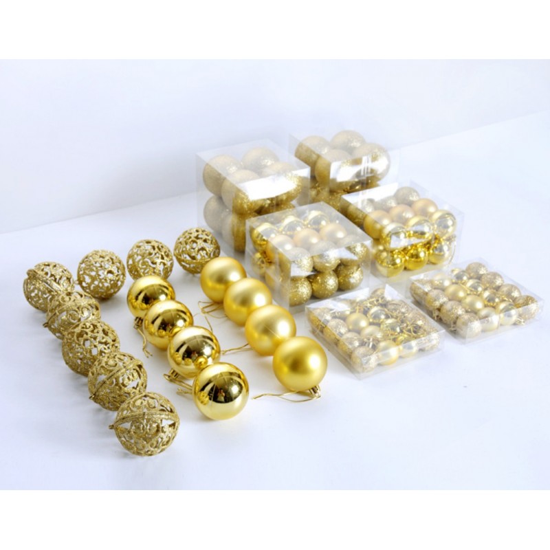 Komplet bombek 100 szt w opakowaniu, bombki BSN07WZ2 - obrazek 2