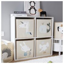 Pojemnik na zabawki sztywny, BOHO, piesek 33x33x33cm OR103WZ1