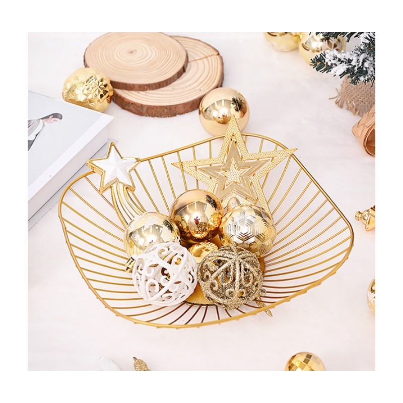 Komplet bombek 121 szt w opakowaniu, bombki na choinkę BSN17 - obrazek 3