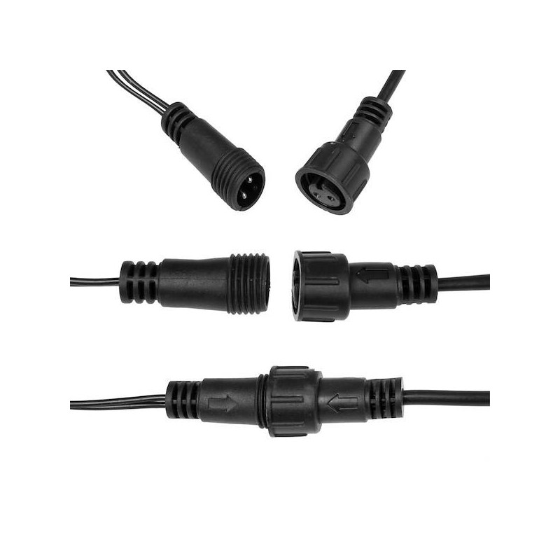 Światełka lampki LED 300 MULTIKOLOR, FLASH BIAŁY 7770 - obrazek 5