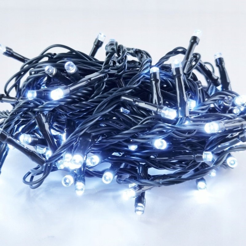 Światełka lampki wewnętrzne/zewnętrzne 500 LED BIAŁE ZIMNE 8005B - obrazek 3