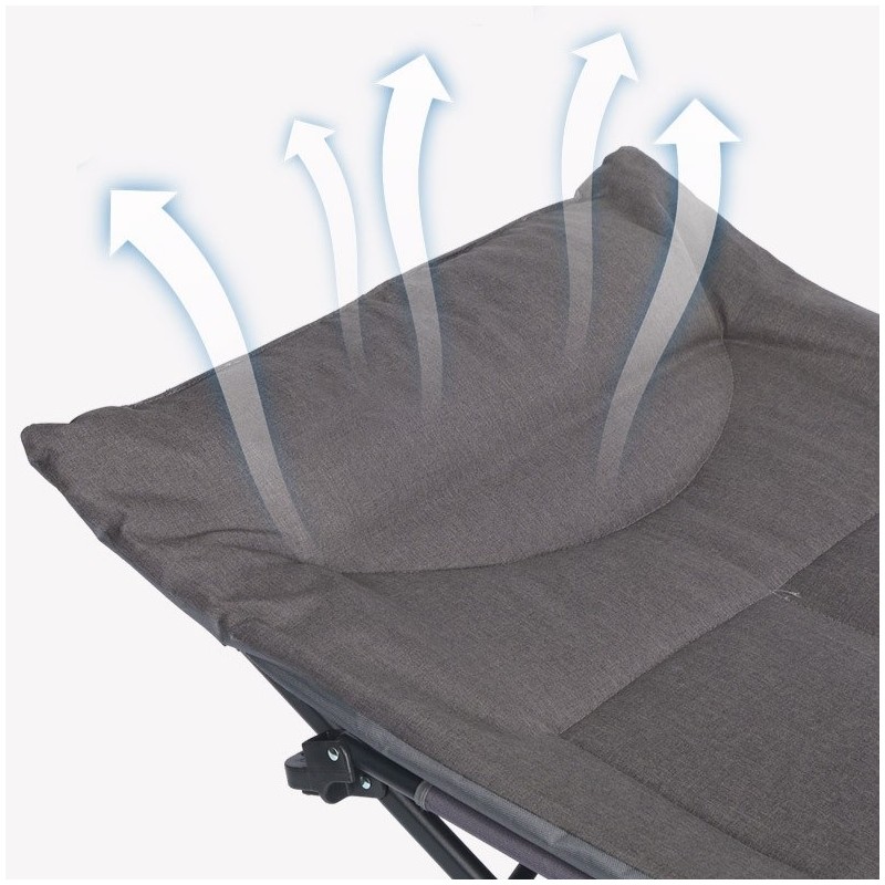 Łóżko turystyczne, polowe, kanadyjka 187 x 68cm składane z kieszonką AR05SZ - obrazek 5