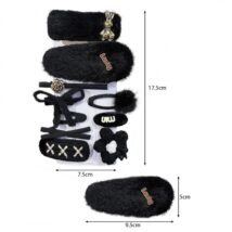 Zestaw 10 sztuk zdobionych Eleganckich Spinek do włosów SP434