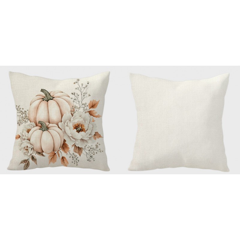 Poszewka na poduszkę 45x45cm piękny druk jesień, dynie - POD242 - obrazek 2