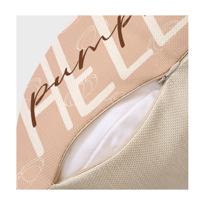 Poszewka na poduszkę 45x45cm piękny druk jesień, dynie - POD242 - obrazek 3