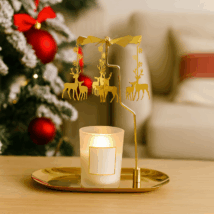 Świecznik VIRELA z karuzelą, w pudełku 20х18cm – SW09