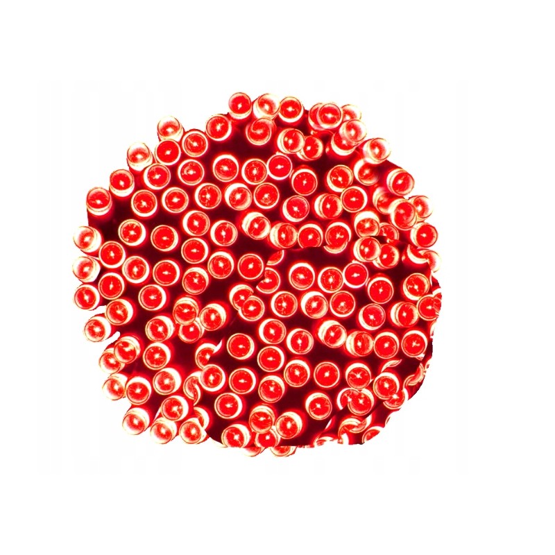 Światełka lampki wewnętrzne/zewnętrzne 300 LED Czerwone LAMP03CZE - obrazek 6