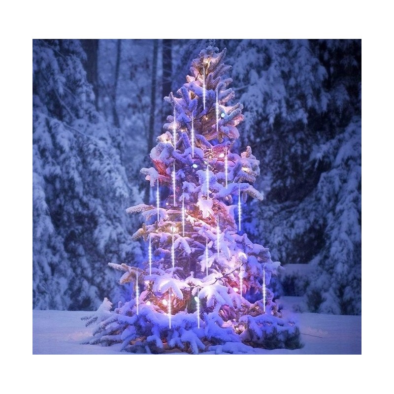 Światełka lampki zewnętrzne Padający Śnieg METEORY Sople LAMP23B - obrazek 3