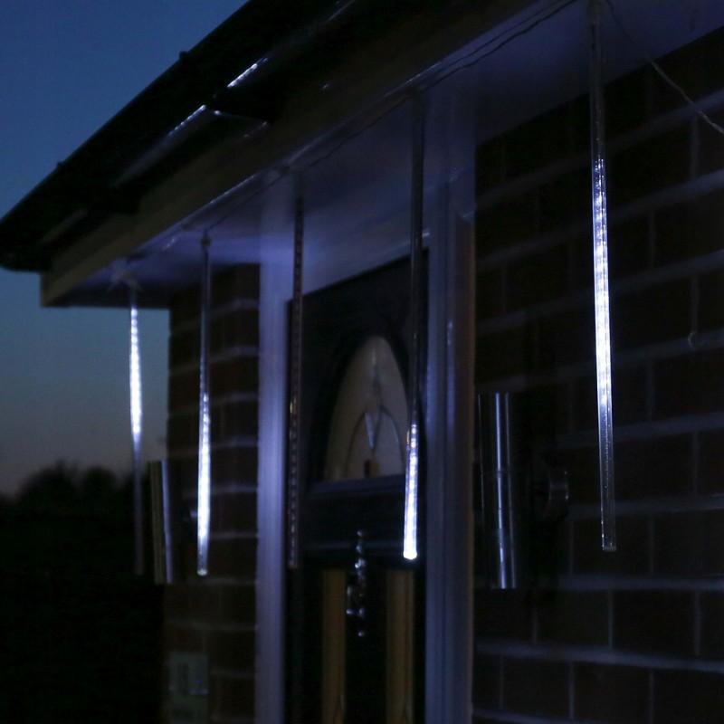 Światełka lampki zewnętrzne Padający Śnieg METEORY Sople LAMP23B - obrazek 5