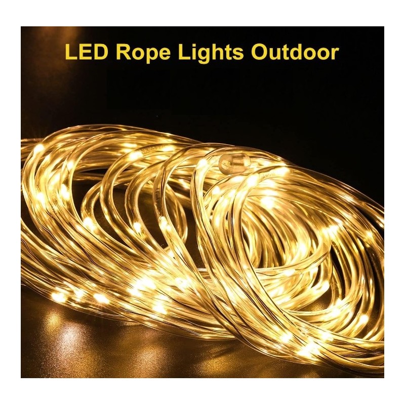 Wąż świetlny, lampki zewnętrzne 8,5 metra CIEPŁE BIAŁE LAMP29CB - obrazek 2