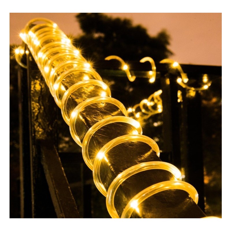 Wąż świetlny, lampki zewnętrzne 8,5 metra CIEPŁE BIAŁE LAMP29CB - obrazek 3