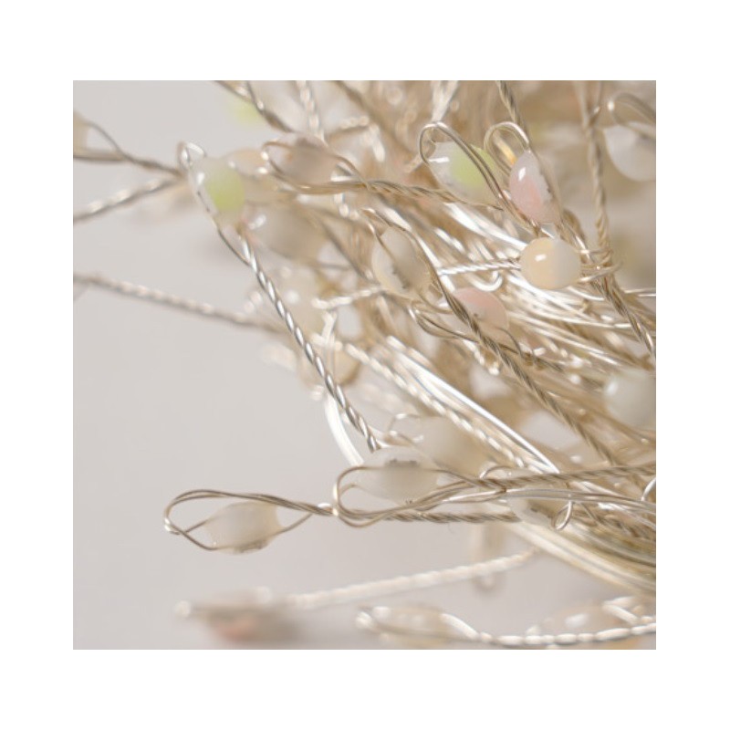 Zewnętrzne/wewnętrzne lampki choinkowe ryż 450 LED 17m, barwa ciepłe białe do dekoracji LAMP60CB - obrazek 6