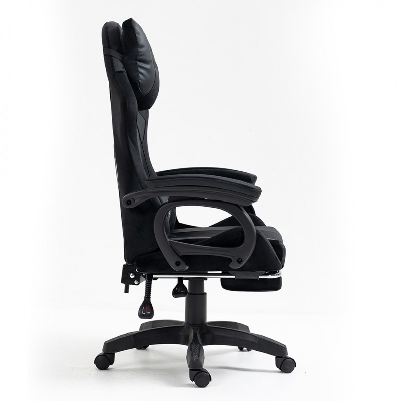 Fotel gamingowy obrotowy STUDENT, podnóżek i poduszka masująca KO23CZ - obrazek 4