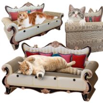 KANAPA DLA KOTA – legowisko, drapak tekturowy- 60 x 27 x 33 cm KOT19