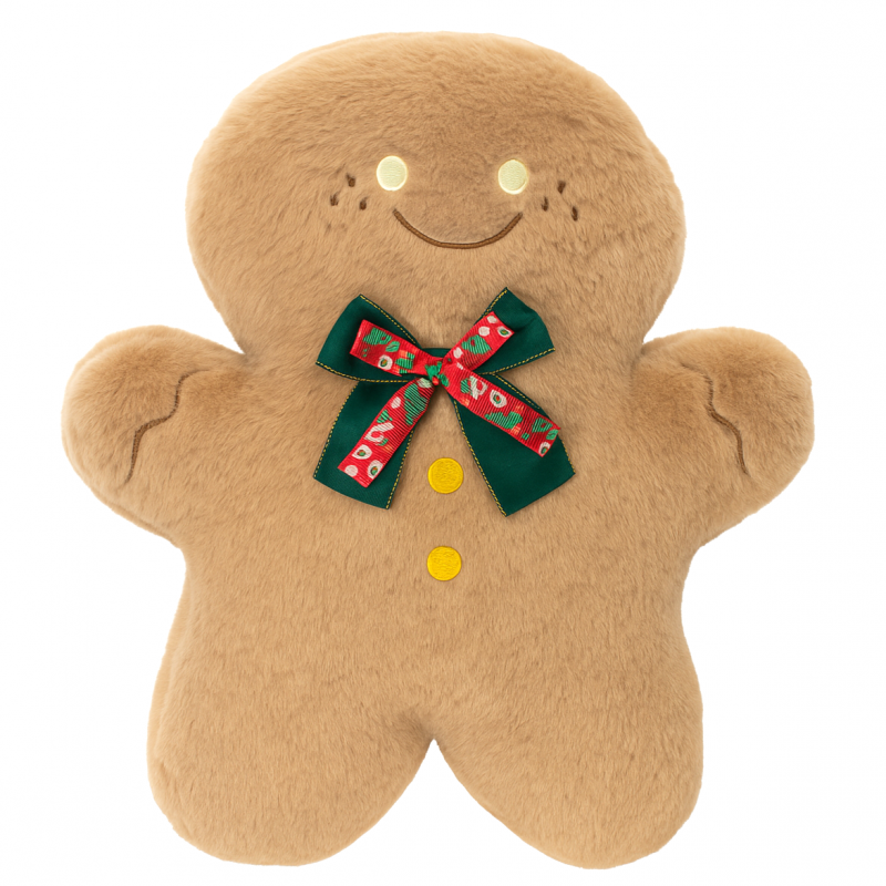 Poduszka piernikowy ludzik piękna welurowa 45 cm PDS14