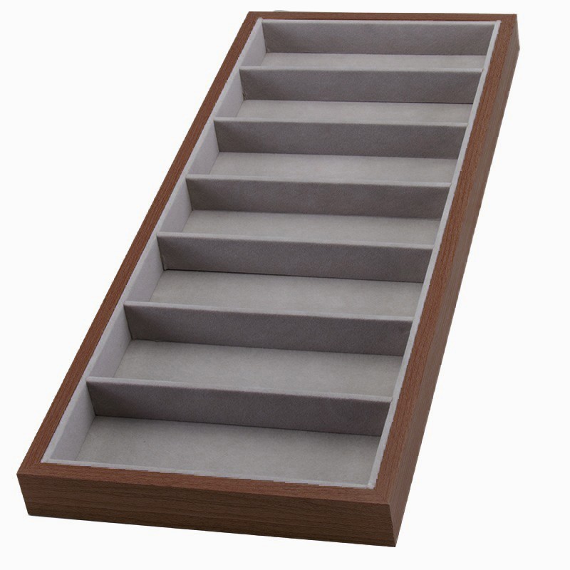 Szkatułka 7 przegródek na okulary lub akcesoria, etui, organizer PDMDF08 - obrazek 2