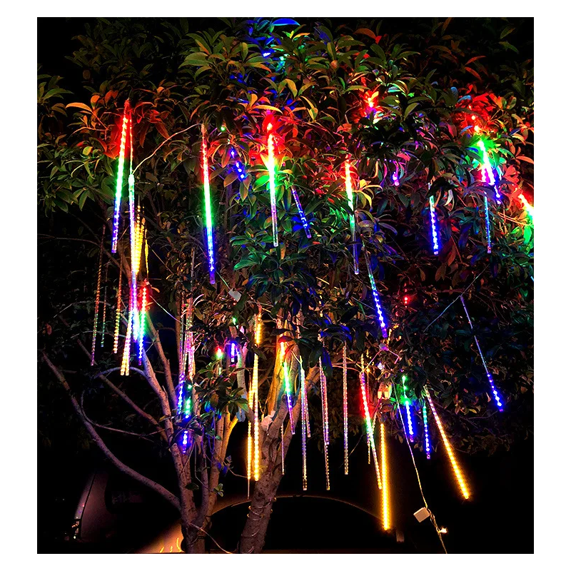 Światełka lampki zewnętrzne Padający Śnieg METEORY sople LAMP23MULTI - obrazek 4