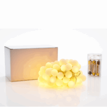 Światełka lampki kulki wewnętrzne/ zewnętrzne 71 LED Białe Ciepłe, 2 tryby LAMP46