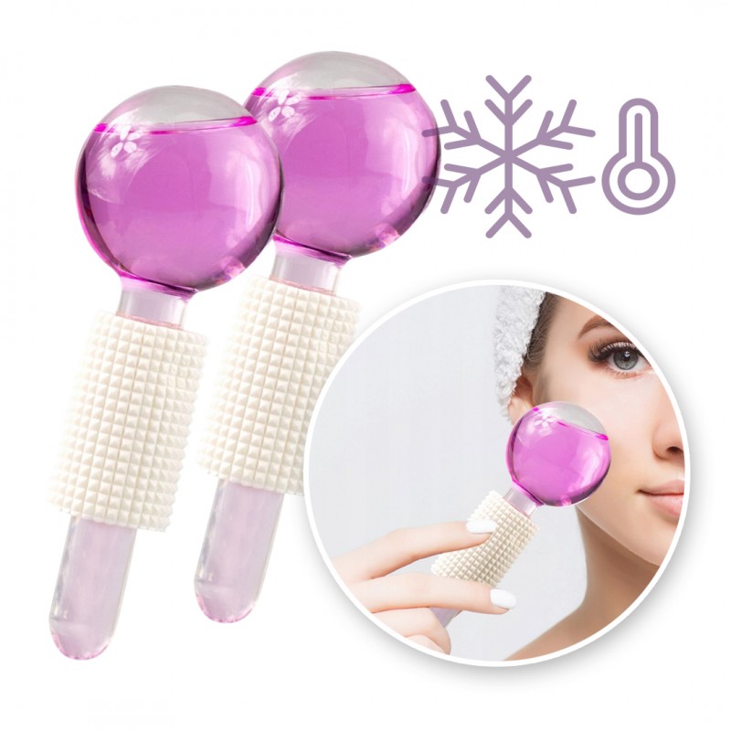 Roller, Kule do masażu twarzy z efektem chodzenia ROL03 - obrazek 3