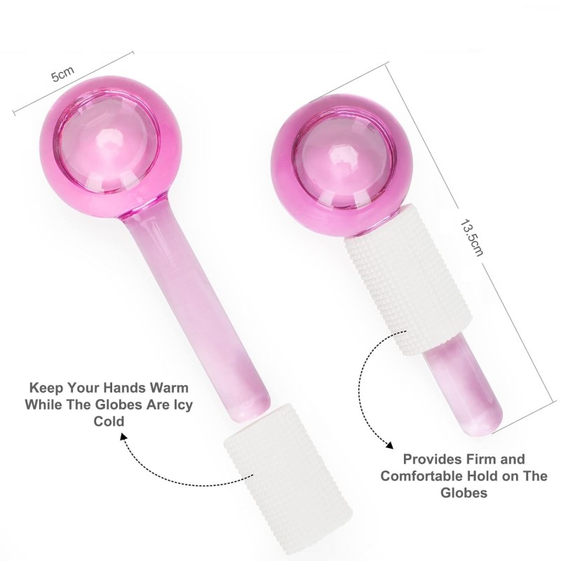 Roller, Kule do masażu twarzy z efektem chodzenia ROL03 - obrazek 4
