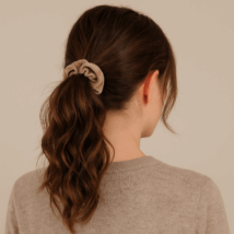 Zestaw 2 welurowych gumek do włosów, frotki GUM194