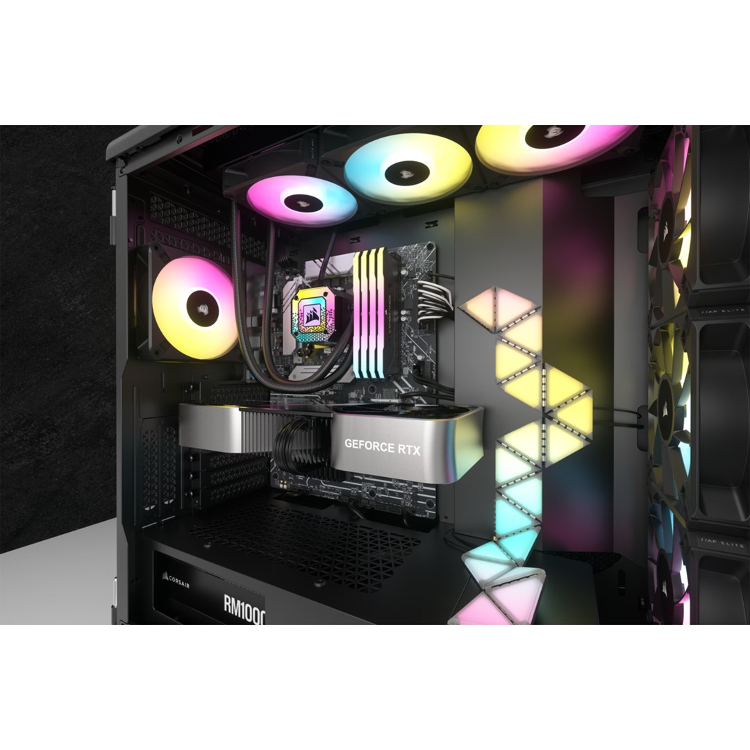 Corsair iCUE H150i ELITE CAPELLIX XT RGB 3x120mm (CW-9060070-WW) - obrazek 4